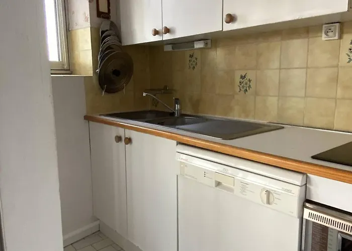 3 Pieces Avec Climatisation Et Parking Au Centre De Canet-plage - Fr-1-696-105 *